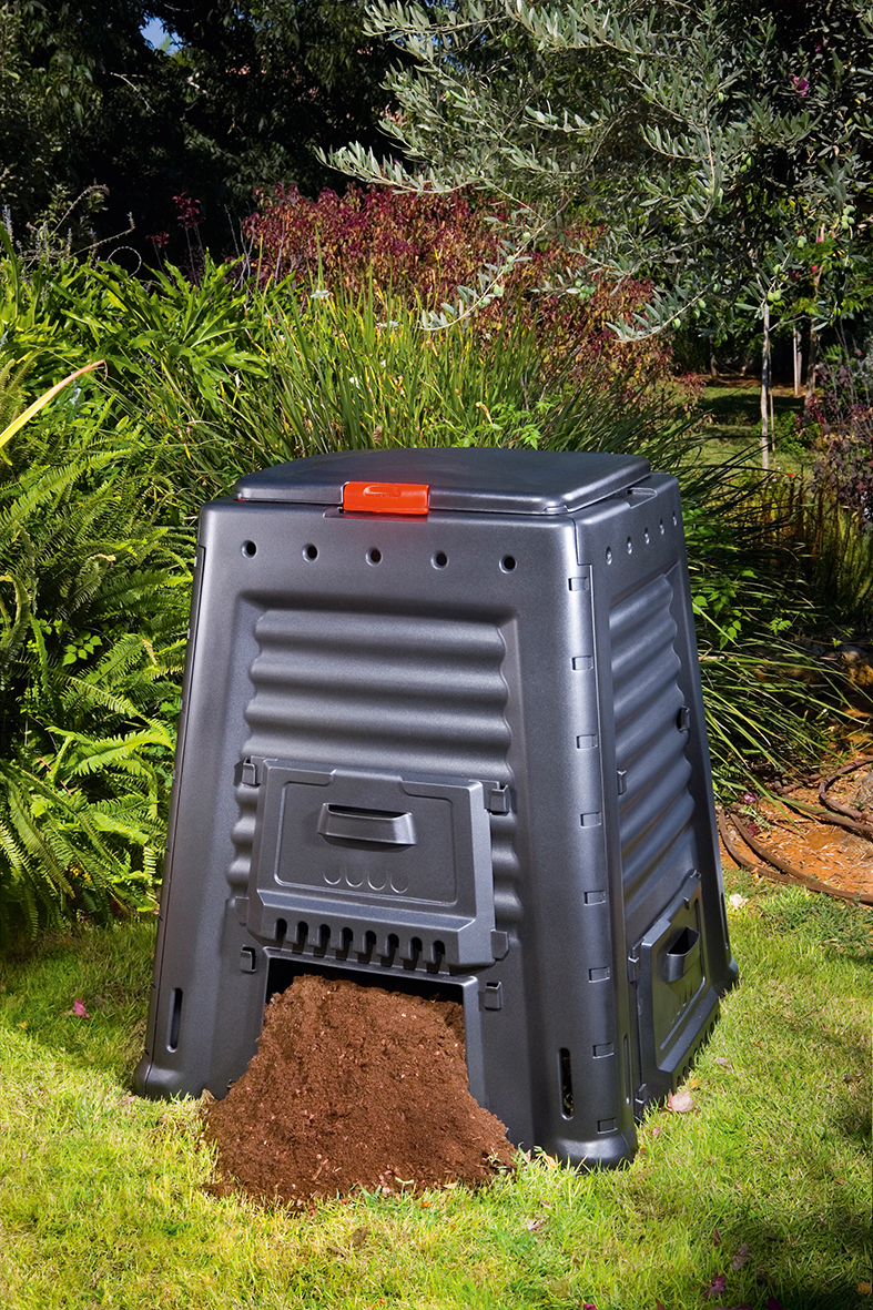 Компостер садовый Keter MEGA COMPOSTER объем 650 л из пластика для дачи